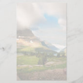 山の中を吹き抜ける雲 便箋 (正面)