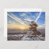 山の住所変更に移される ポストカード (正面/裏面)