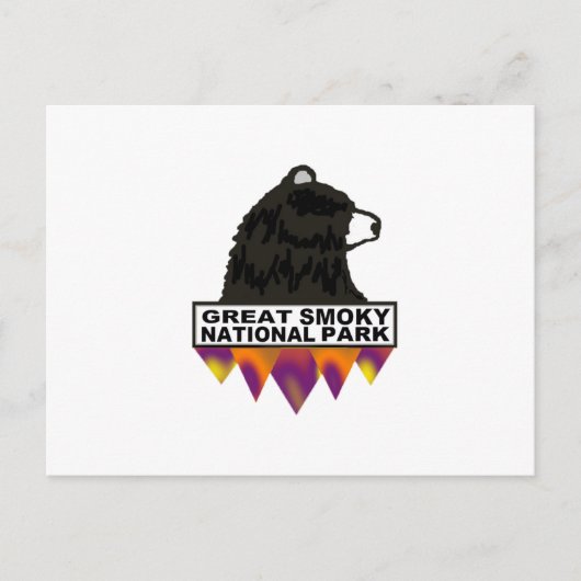 山の偉大さ ポストカード (正面)