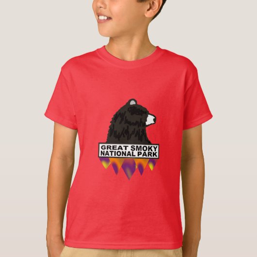 山の偉大さ Tシャツ (正面)