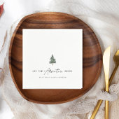 山の冒険を始める男の子の赤ちゃんシャワー スタンダードカクテルナプキン