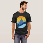 山の冒険を歩こう Tシャツ (正面フル)