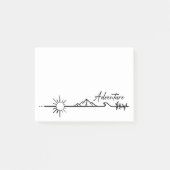 山の冒険 ポストイット (正面)