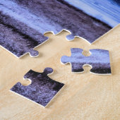 山の冬の嵐の醸造 – 20x20インチ ジグソーパズル (側面)