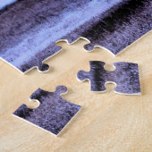 山の冬の嵐の醸造 – 20x30インチ ジグソーパズル (側面)