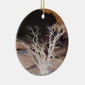 山の冬 セラミックオーナメント (右)
