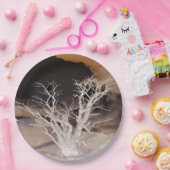 山の冬 ペーパープレート (パーティー)