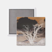 山の冬 マグネット (正面/裏面)