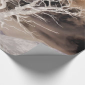 山の冬 ラッピングペーパー (角)