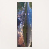 山の反射ウォーター海ヨガマット ヨガマット (正面)