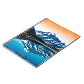 山の反射 | ノートブックのジャーナル ノートブック (左側)