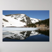 山の反射 ポスター (正面)