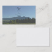 山の名刺 名刺 (正面/裏面)