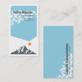 山の名刺 名刺 (正面/裏面)