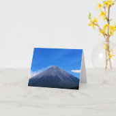 山の呼び込みカード カード (黄色い花)