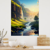 山の囁き ポスター (キッチン)