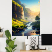 山の囁き ポスター (ホームオフィス)