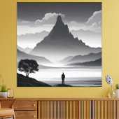 山の声 キャンバスプリント (インサイチュ (リビング))