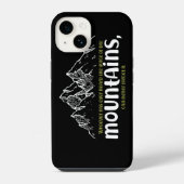 山の声 iPhoneケース (裏面)