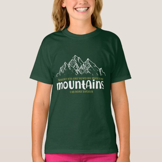 山の声 Tシャツ (正面)