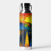 山の夕日 ウォーターボトル (正面)