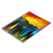 山の夕日 ノートブック (左側)