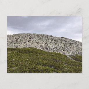 山の多い秋の森の写真、山々、 シーズンポストカード