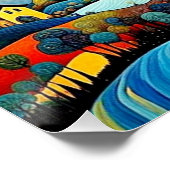 山の夜空1 ポスター (コーナー)