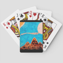 山の天気シーン トランプ