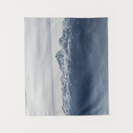 山の威厳のある三川 タペストリー