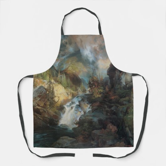 山の子供たち モラン滝 エプロン (正面)