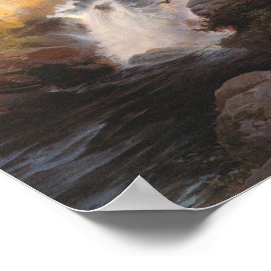 山の子供 ポスター (角)