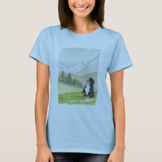 山の子犬 Tシャツ