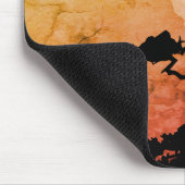 山の孔子の哲学の引用文を動かす方法 マウスパッド (コーナー)