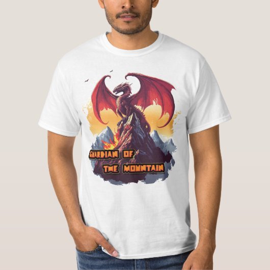 山の守護者 Tシャツ (正面)