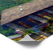 山の小さな教会 ポスター (角)