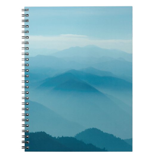 山の層 ノートブック (正面)