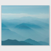 山の層 ラッピングペーパー (フラット)