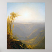 山の峡谷 ポスター (正面)