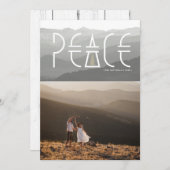 山の平和 |休日の写真 シーズンカード (正面/裏面)