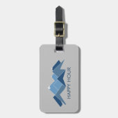 山の幸せな時間 ラゲッジタグ (正面縦)