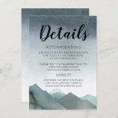 山の愛すること エンクロージャーカード (正面/裏面)