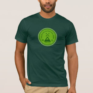 山の探険のワイシャツ Tシャツ