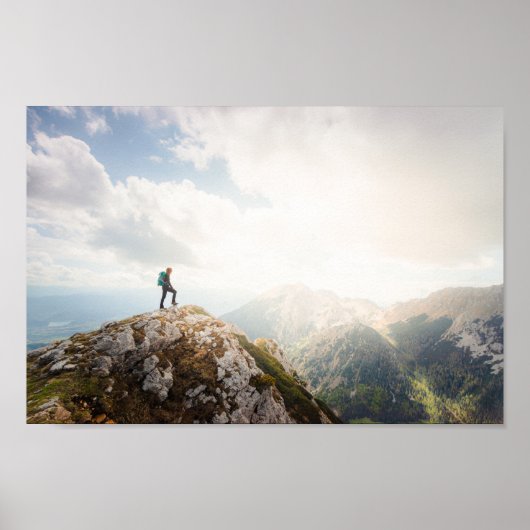 山の放浪者 ポスター (正面)