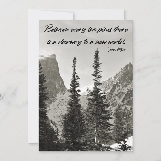 山の新しい世界への入り口 (正面)