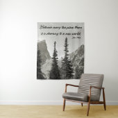 山の新しい世界への入り口 タペストリー (インサイチュ)