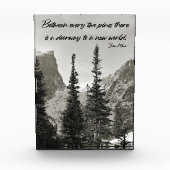 山の新しい世界への入り口 フォトブロック (正面)