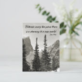 山の新しい世界への入り口 ポストカード (スタンド正面)