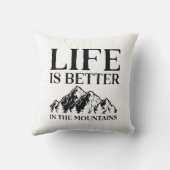 山の方が命だ クッション (裏面)