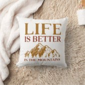 山の方が命だ クッション (ブランケット)